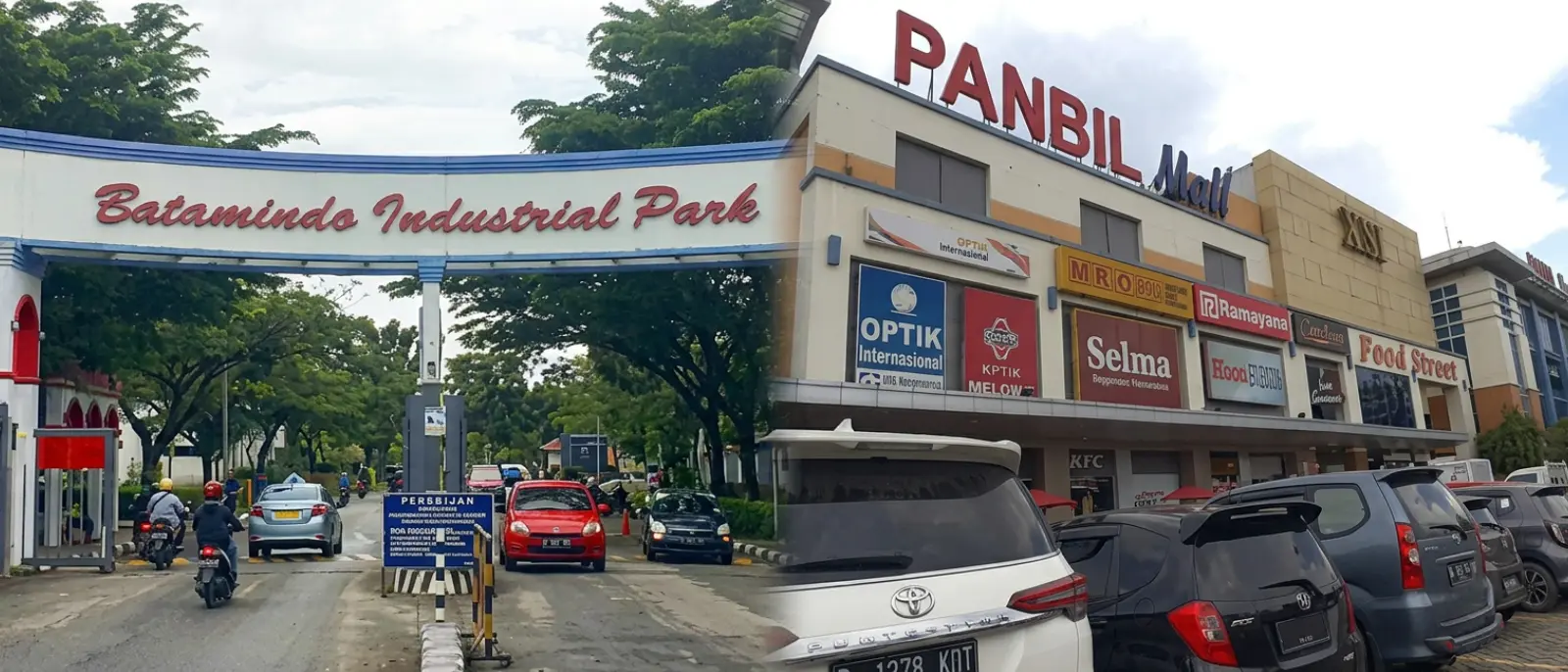 Foto area produksi pabrik atau kunjungan tamu/buyer di kawasan industri Batam